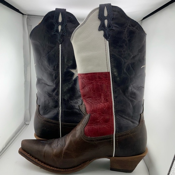 Twisted X Other - Twisted X  WSO0012 Red White & Blue Leather  Cowboy Western Boots Women's 9.5B‌‍